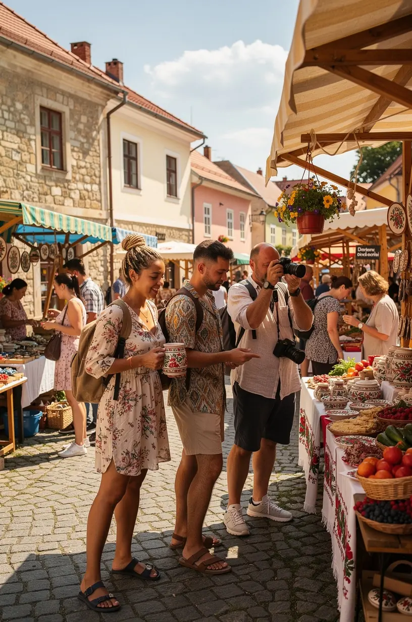 Turistická skupina stúpajúca po kamenistej horskej ceste s výhľadom na okolitú prírodu a vrcholy.